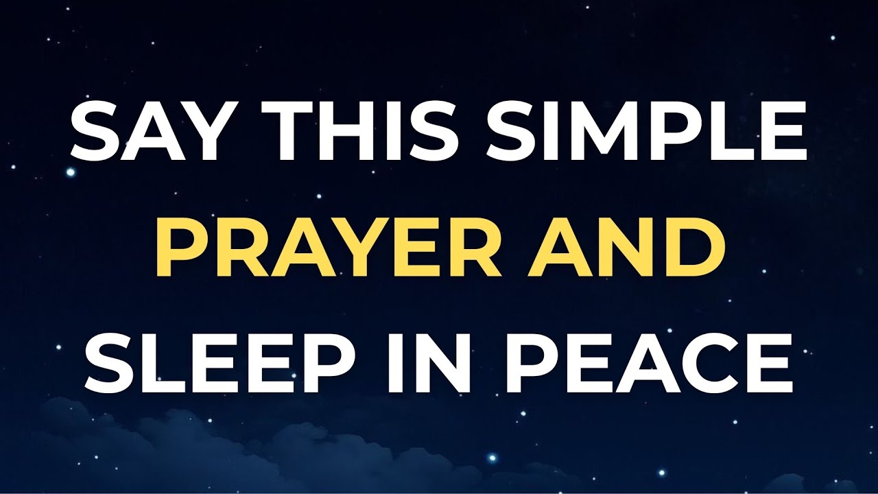 Watch What happens When You Say This Powerful Night Prayer For Adults