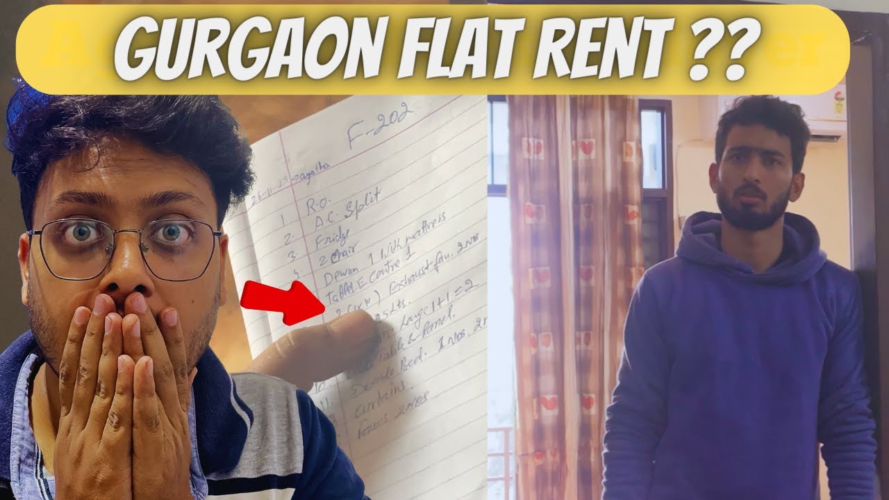 Freshers in Gurgaon  || Rent Flat In Gurgaon || Security || Fully Furnished || All Information