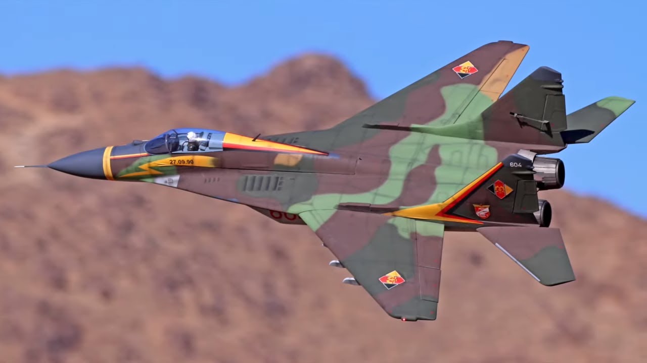 JLink125's Freewing MiG-29 (full refinish) Flight at VVRCF