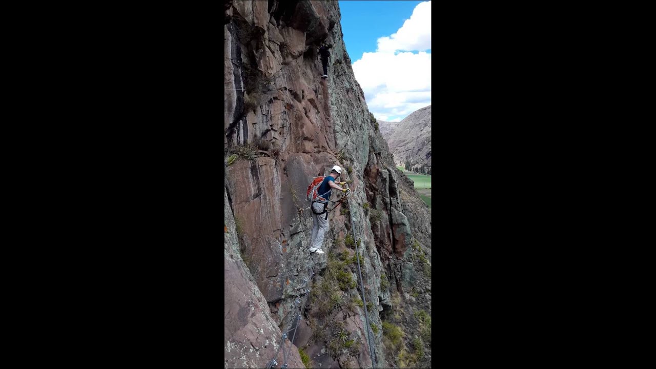 Climbing in Cusco, Peru