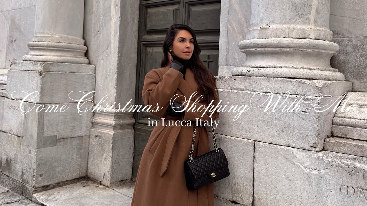 COME CHRISTMAS SHOPPING WITH US IN LUCCA ITALY | Alessandra Rosa