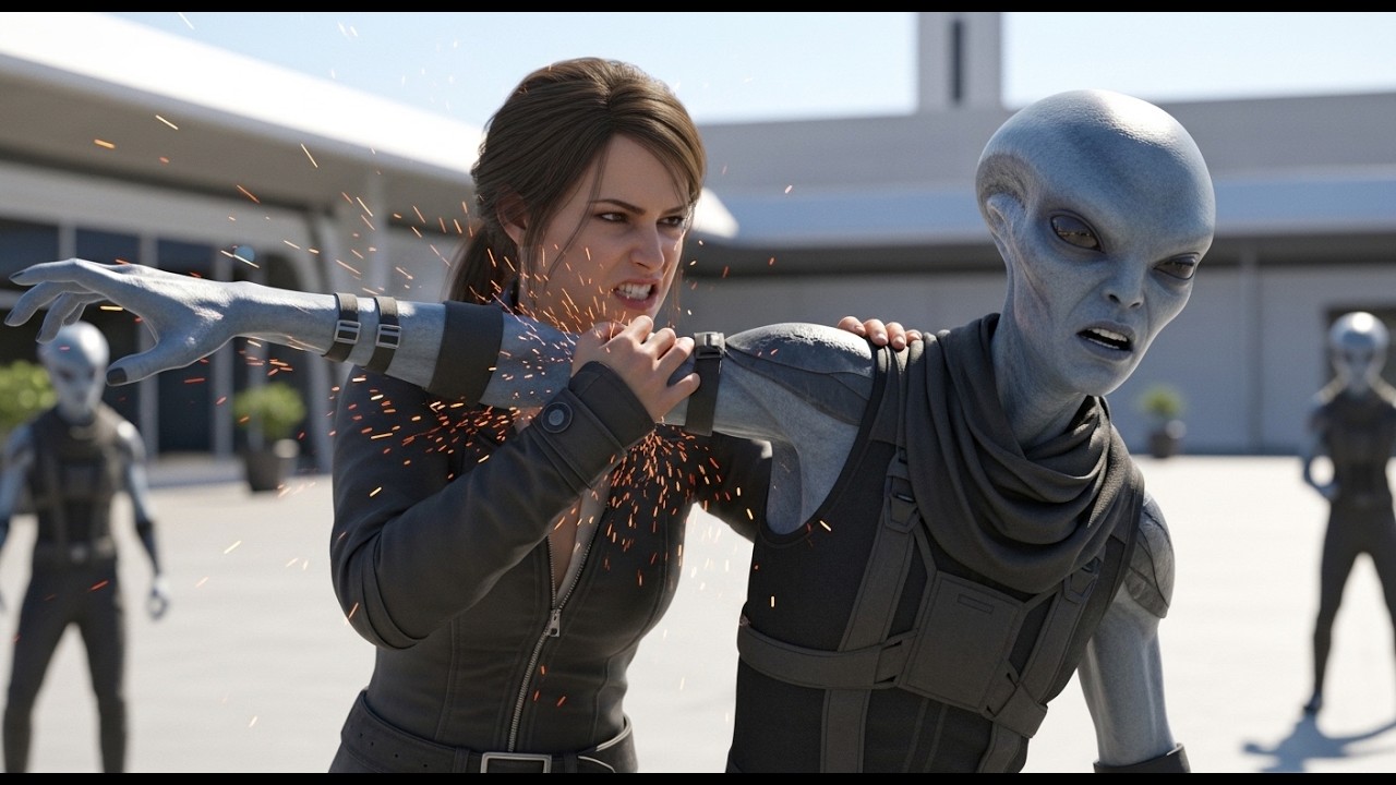 An Alien Picked the Wrong Human &mdash; She Snapped His Arm in Seconds | HFY