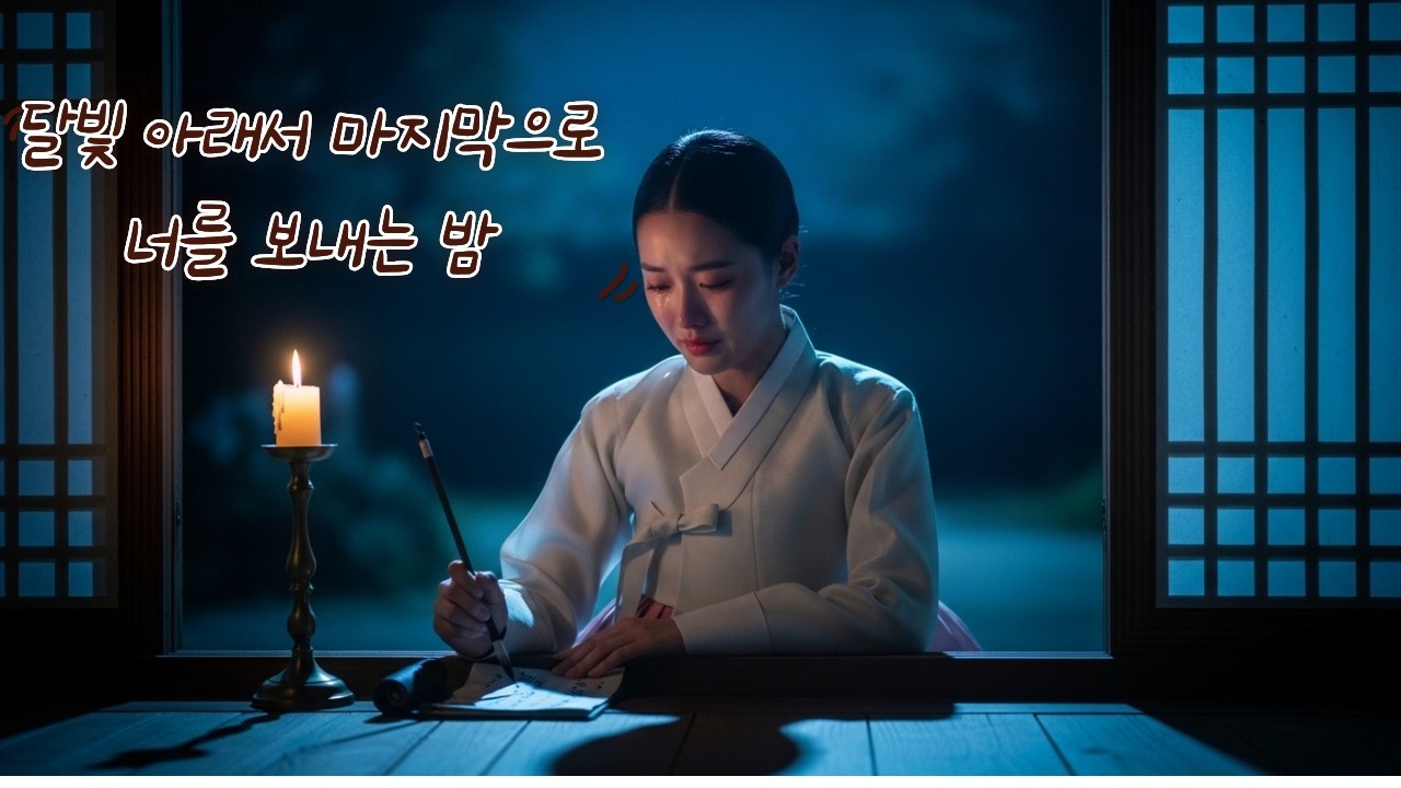 달빛 아래서 보내는 편지#사극풍 #발라드 #발라드모음
