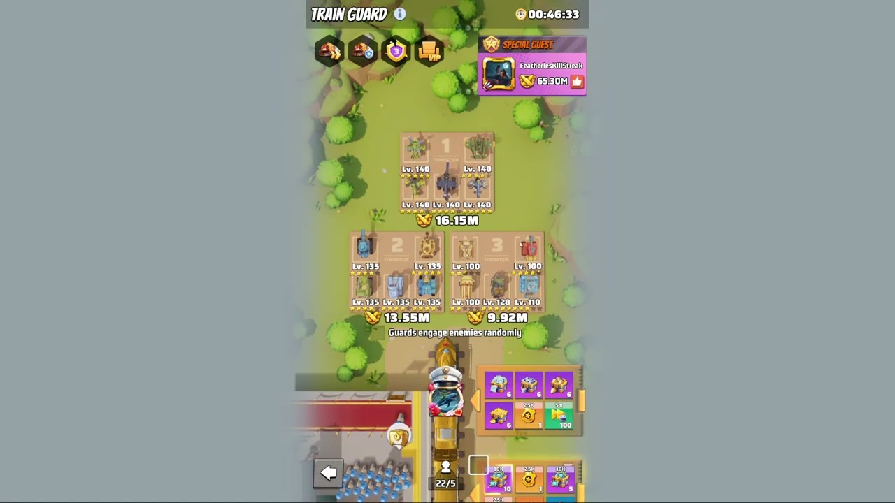 Last War: Train Guide