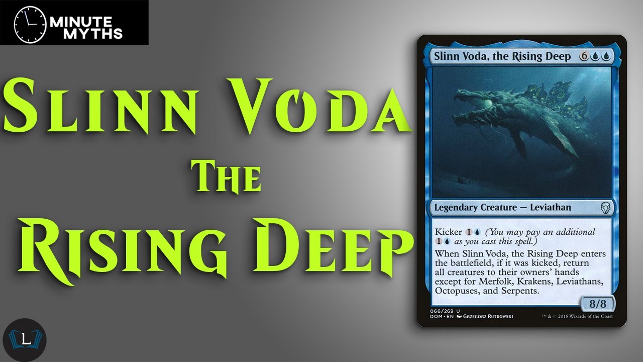 Minute Myths: Slinn Voda, the Rising Deep | MTG Lore