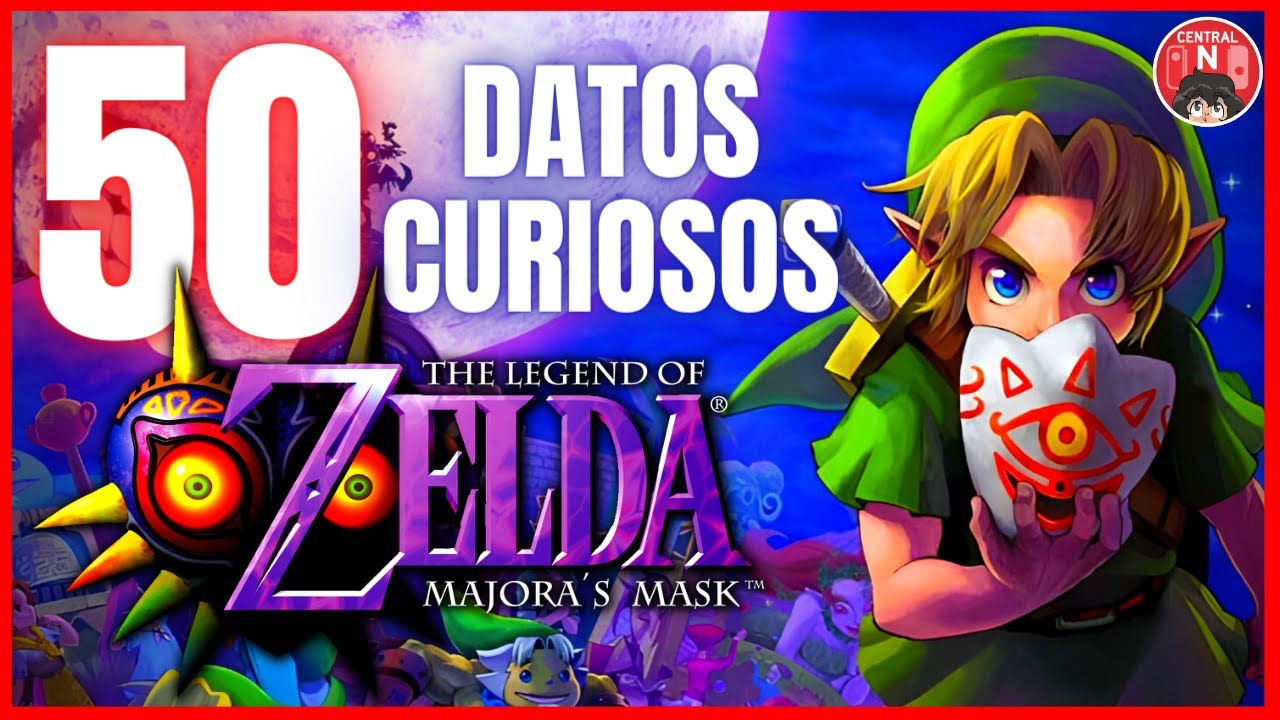 50 CURIOSIDADES DE ZELDA MAJORA'S MASK | CENTRAL N