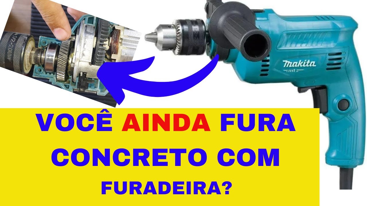 FURADEIRA MAKITA - MANDRIL COM BARULHO NA FRENTE