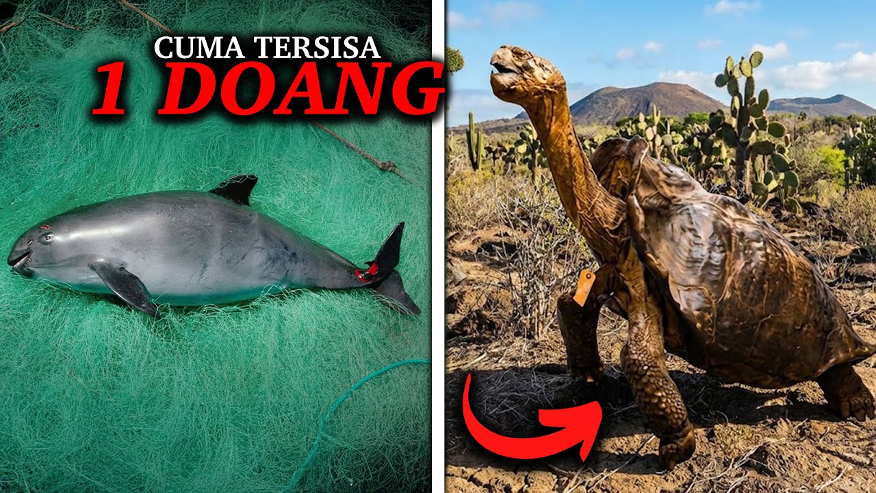 HANYA TINGGAL SATU! ⚠️⚠️ 12 Hewan Ini Mungkin Tidak Akan Ada Lagi di Tahun 2027 Nanti!