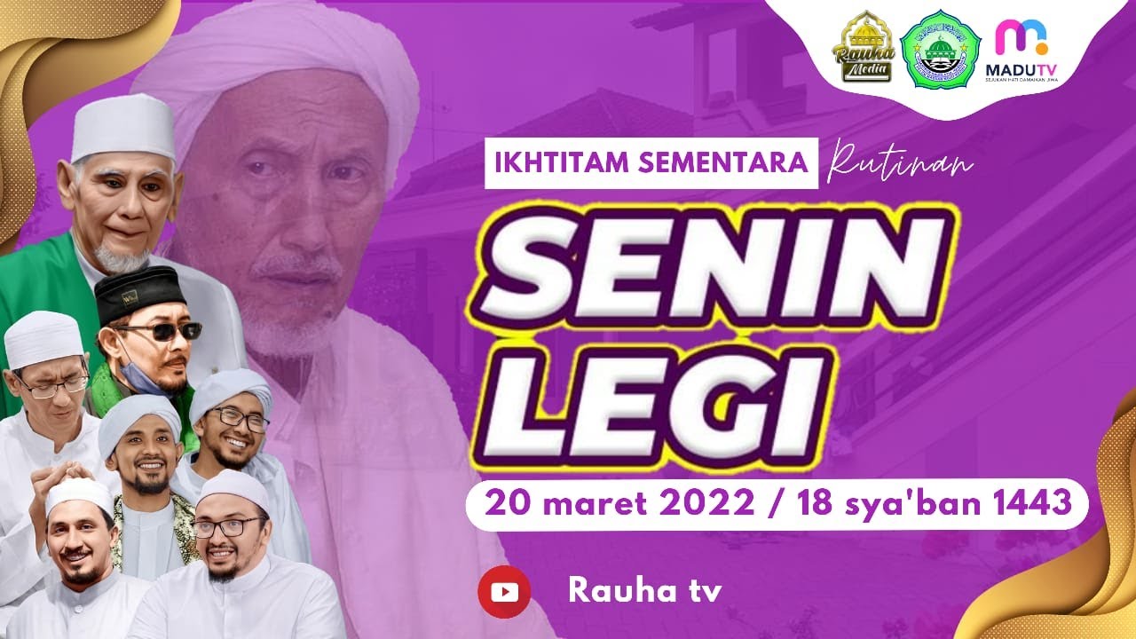 🔴 LIVE Ikhtitam Sementara Rutinan Malam Senin Legi 20 Maret 2022
