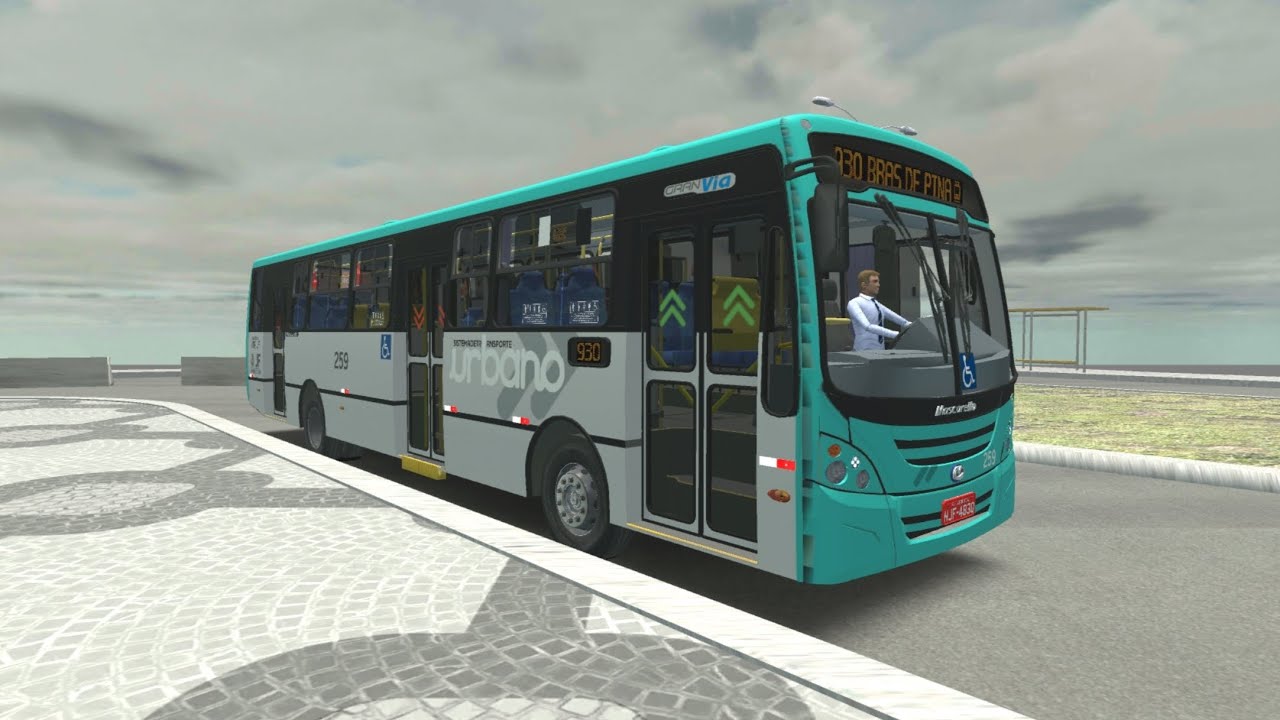 🔵[PROTON BUS] SAIU‼️ MOD DE ÔNIBUS MASCARELLO GRAN VIA 2008 DA JUIZ DE FORA/MG MUITO BONITO❗🚍