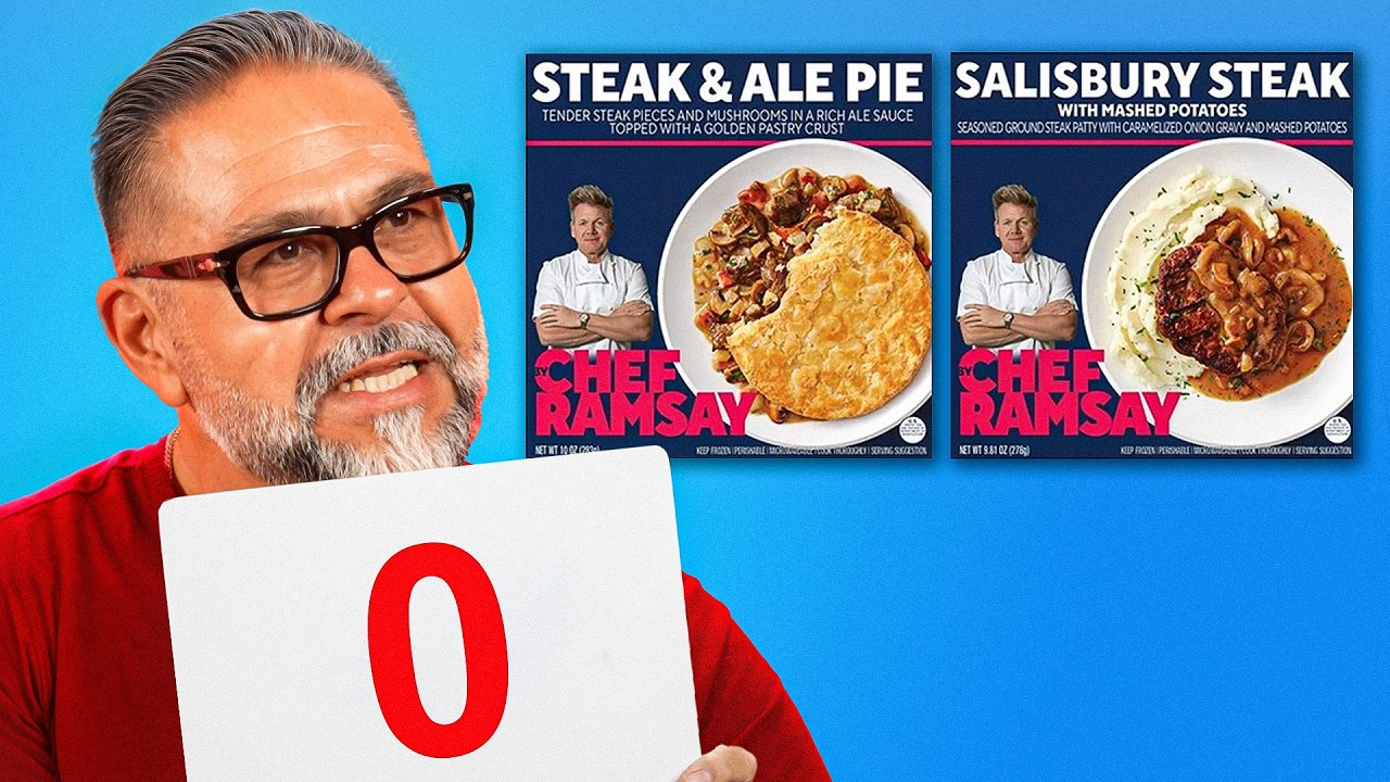 Mexican Dads Rank Gordon Ramsay's  FROZEN FOOD