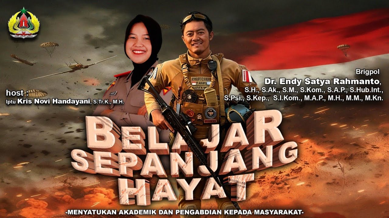 BELAJAR 14 GELAR SAMBIL BERTUGAS. CERITA BRIGPOL ENDY DI STIK PODCAST | BRIGPOL DR. ENDY SATYA