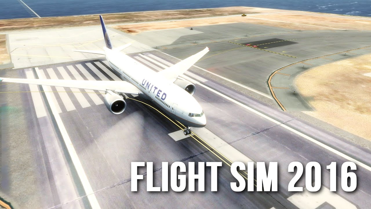NEW Flight Simulator 2016 - BEST GRAPHICS (Ultra Realism FSX) GTX1080