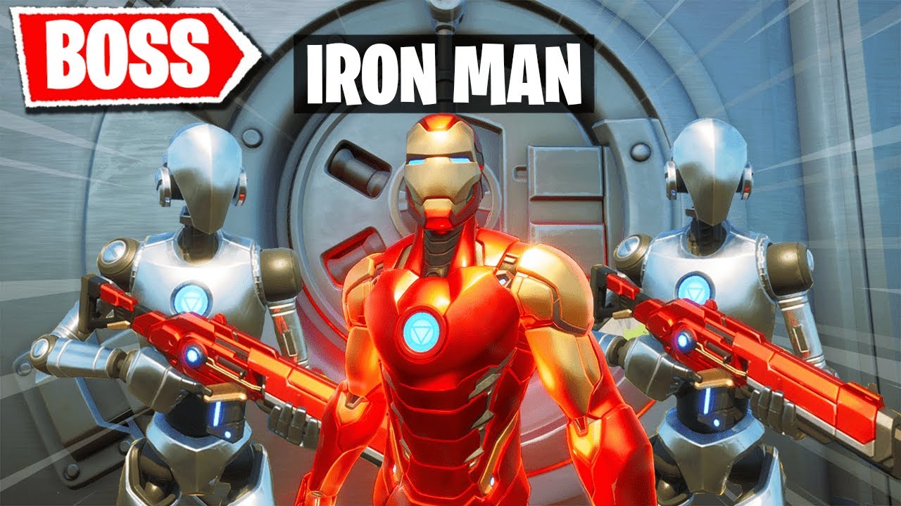 I Pretended I'm the IRON MAN Boss in Fortnite