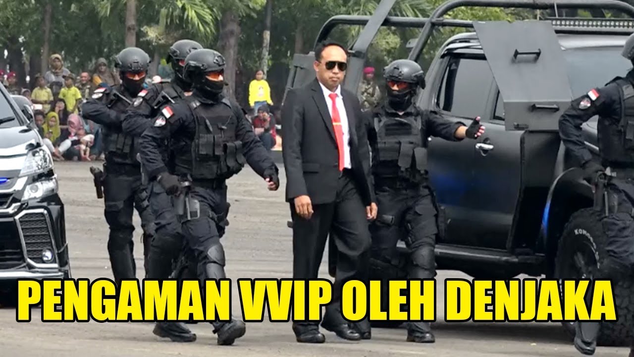 Aksi Gila DENJAKA MARINIR dalam Pengamanan VVIP
