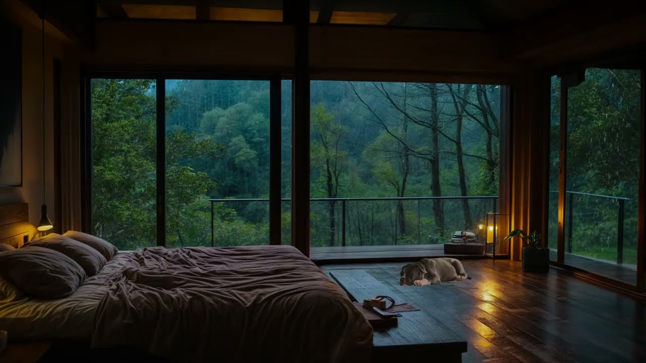 🌧️ Lost in the Sound of Rain | A Cozy Moment for Quiet Focus & Calm