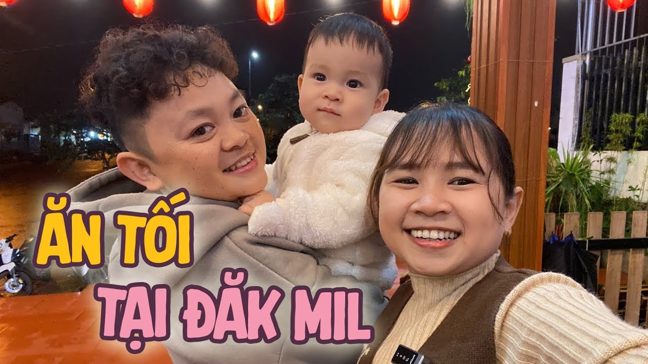 Bữa Tối Của Mấy Mẹ Con Tại Qu&aacute;n A Lỳ BBQ || Vợ Chồng B&eacute; Bỏng