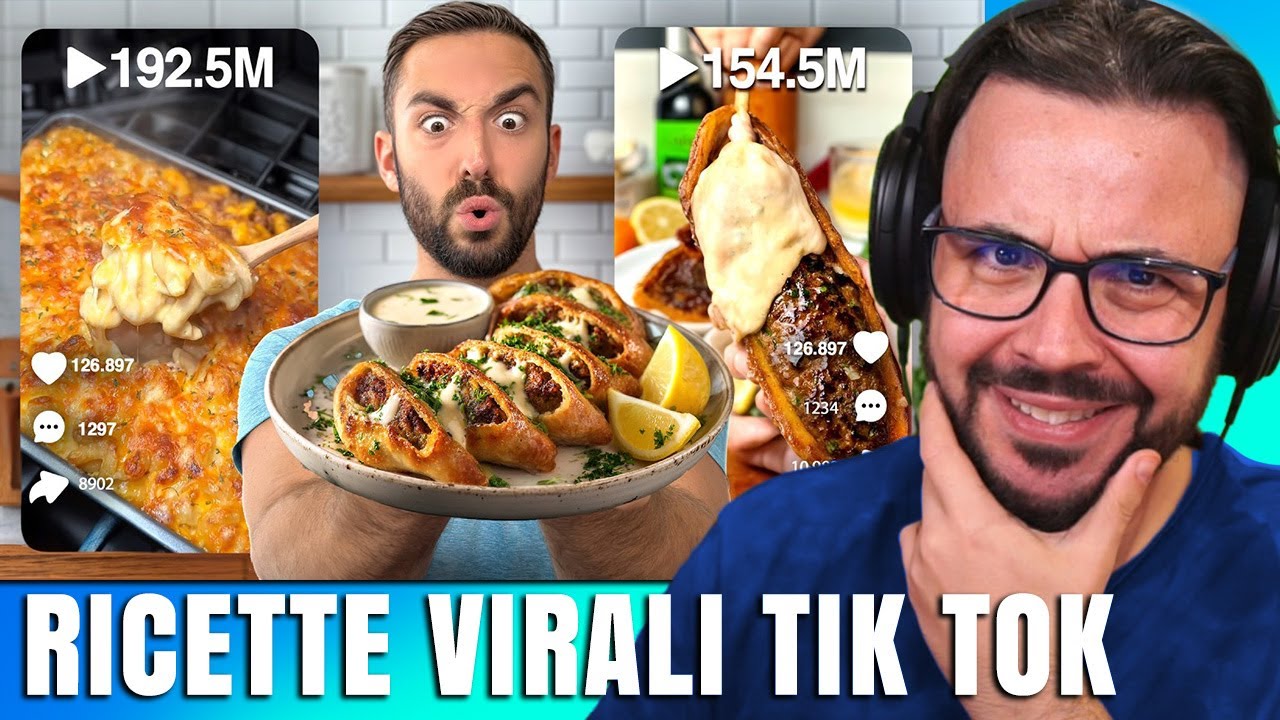 REAGISCO A: cuciniamo le ricette virali di tiktok di MURRY