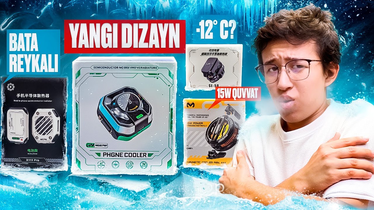 Telefonimiz Uchun Eng Zo'r 4 ta Magnitli Kuller...