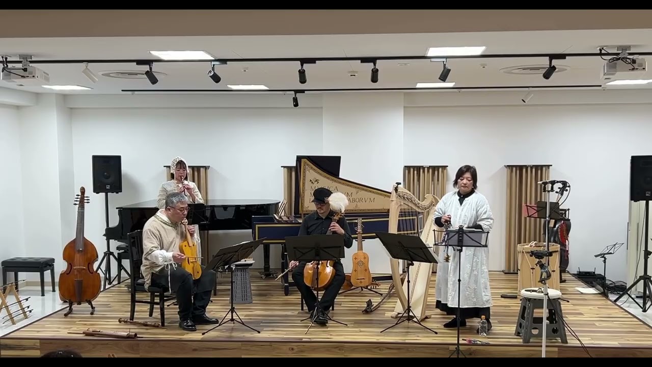 「モンセラートの朱い本」より　カッチャ「処女を讃えよ」　'Laudemus Virginem'