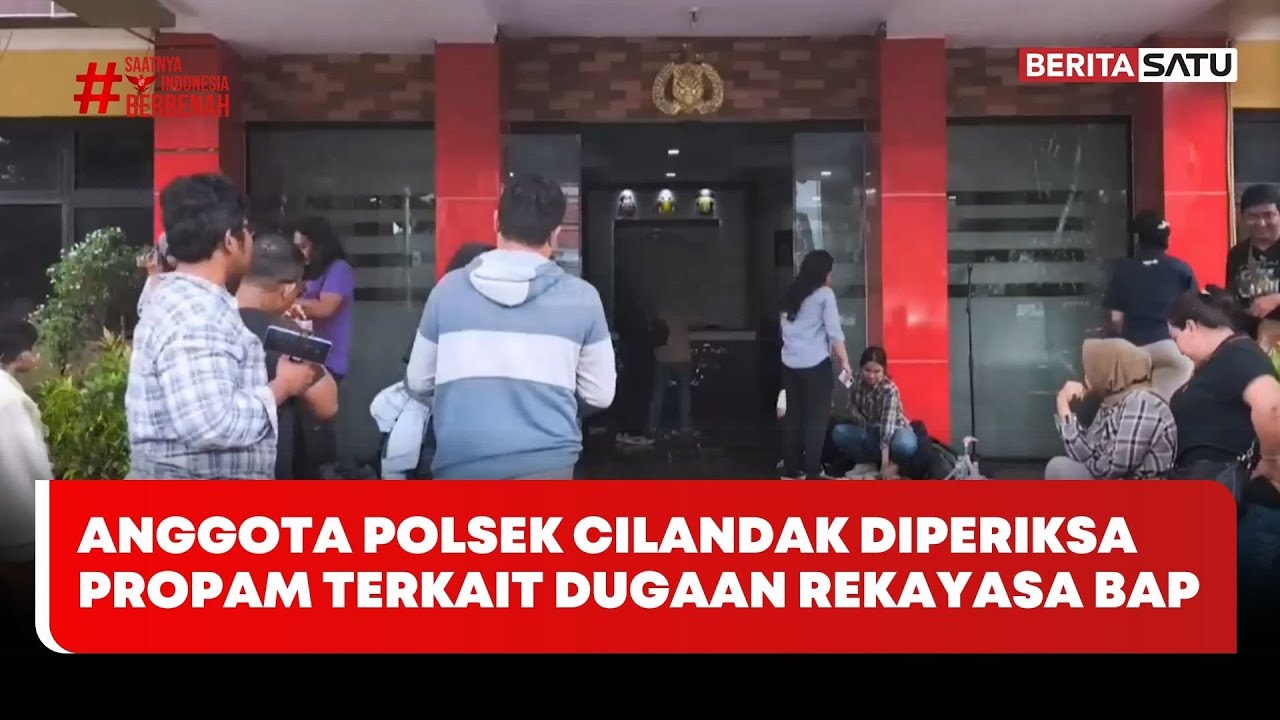 Dua Anggota Polsek Cilandak Diperiksa Propam Terkait Dugaan Rekayasa BAP #beritasatu