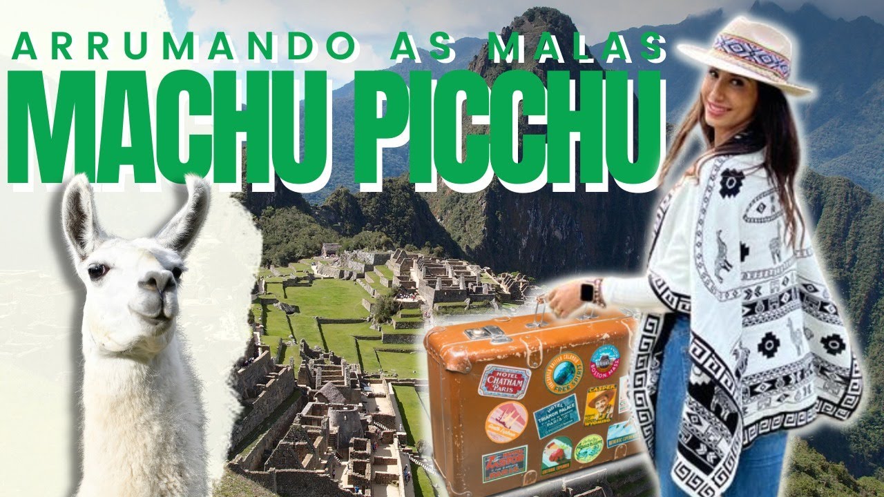 O que levar pra MACHU PICCHU - Arrumando a mala para 5 dias no Peru