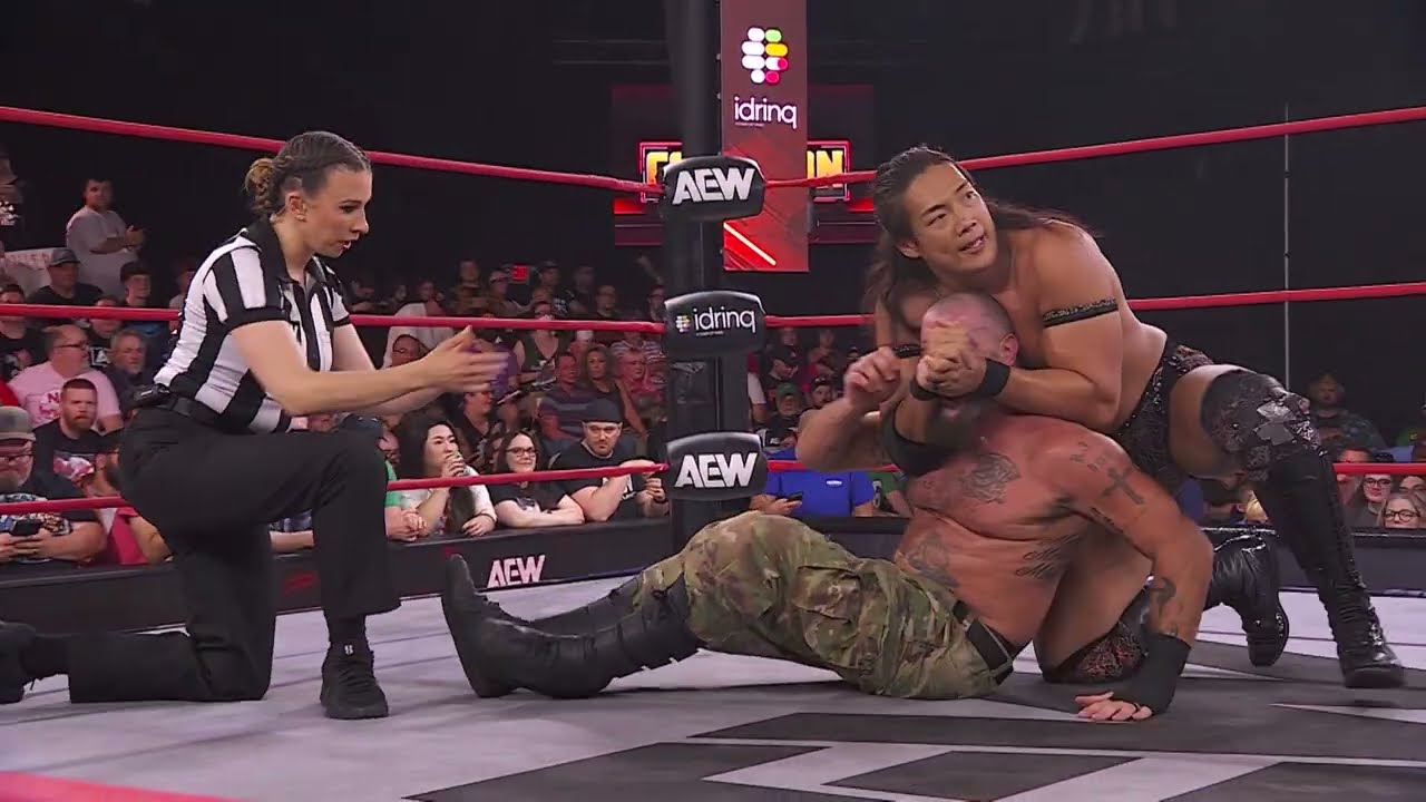 KONOSUKE TAKESHITA　vs　マーク・ブリスコ #aewcollision 06.09.2025