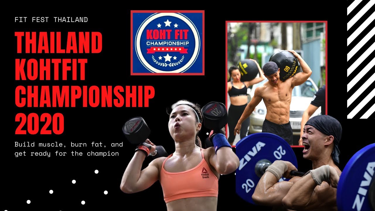 highlights Kohtfit Championship 2020 Crossfit / Fit Fest  Thailand