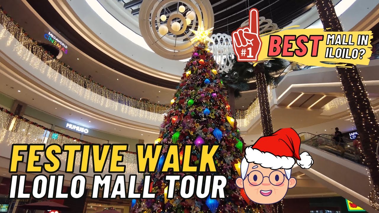 [4K] Walking Tour - FESTIVE WALK MALL DAY TOUR | Best Mall in Iloilo?