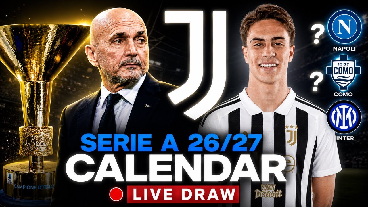 🔴 WATCH NOW: SERIE A 2026/27 CALENDAR DRAW & REACTION