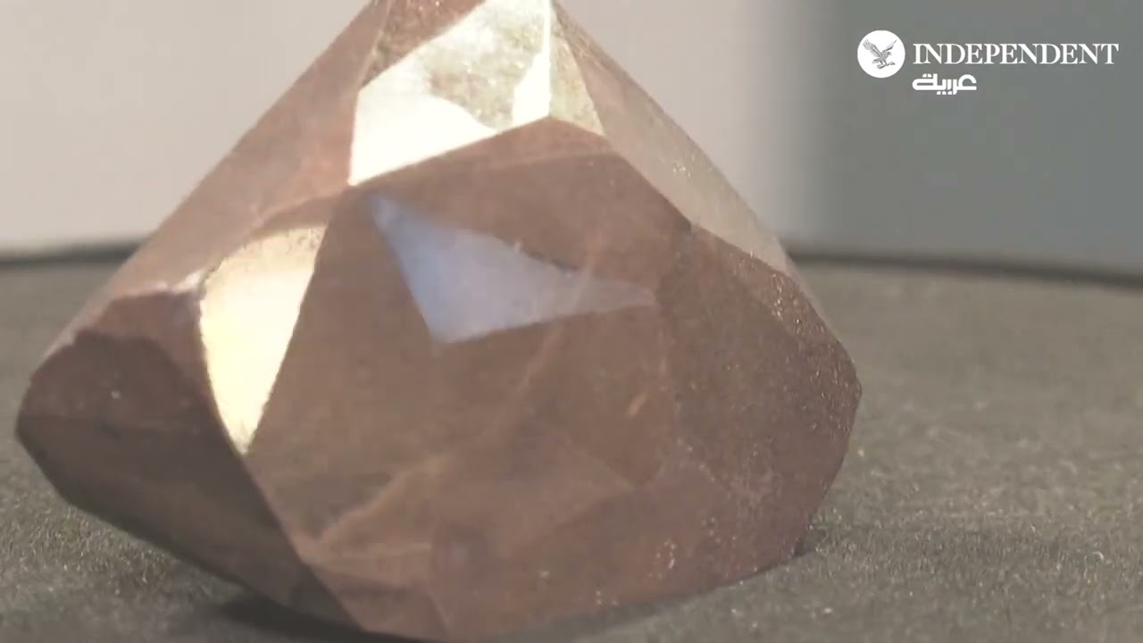عرض أكبر حجر ألماس أسود لأول مرة في دبي