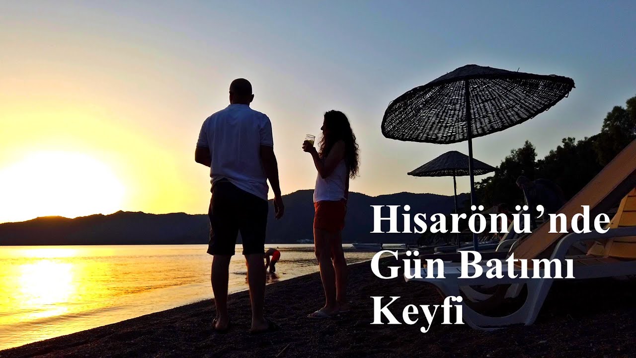 Karavan ile Hisarönü Marmaris / En Güzel Gün Batımı / Altınkum Kamping