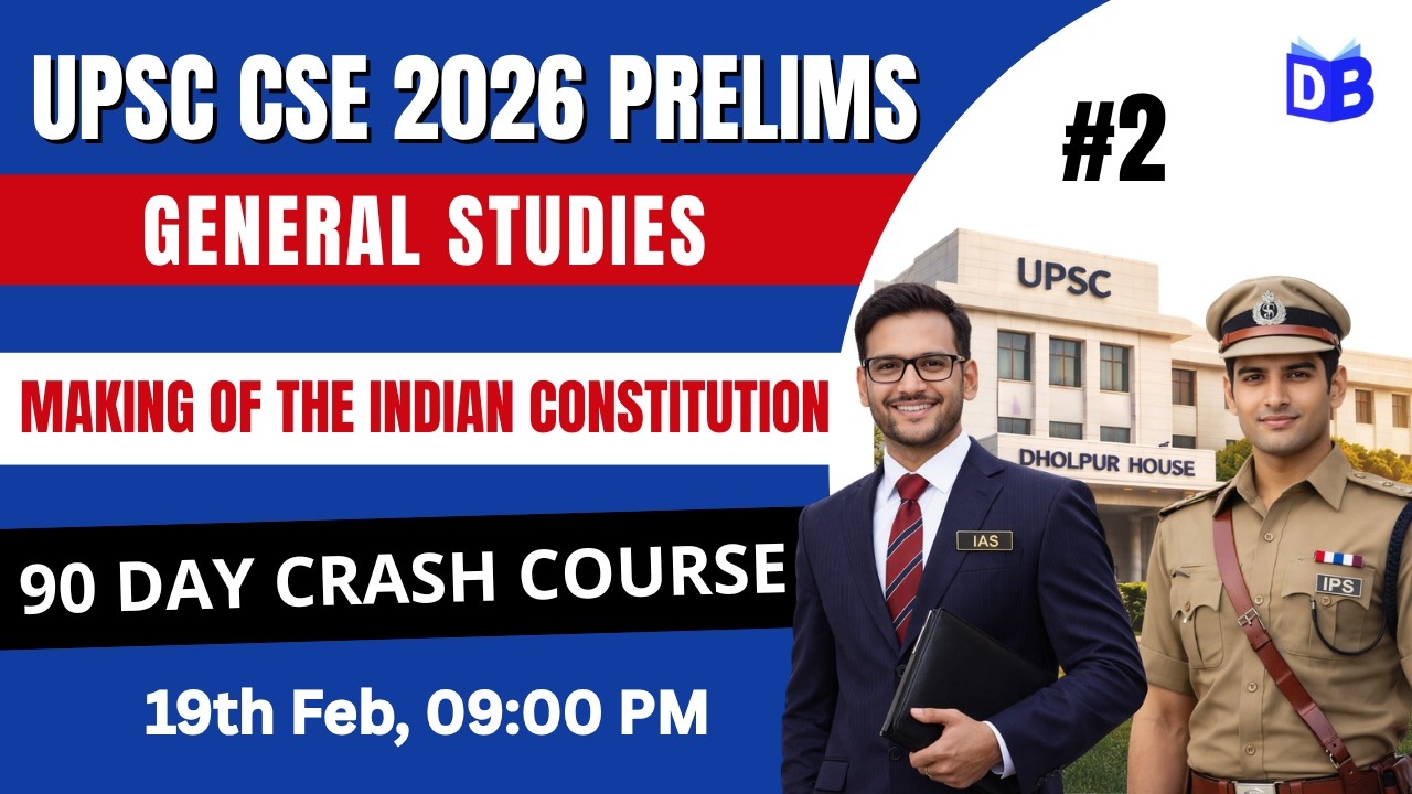 Making of Indian Constitution 🔥 UPSC Prelims 2026 | GS Foundation by Quasif Ansari Sir