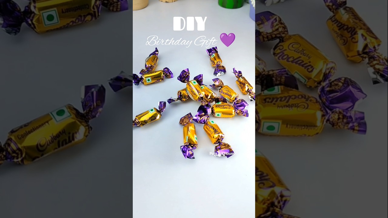 birthday gift | birthday gift ideas 🍫🍬| #shorts #viralshorts #trending #gift #diy #giftideas #craft