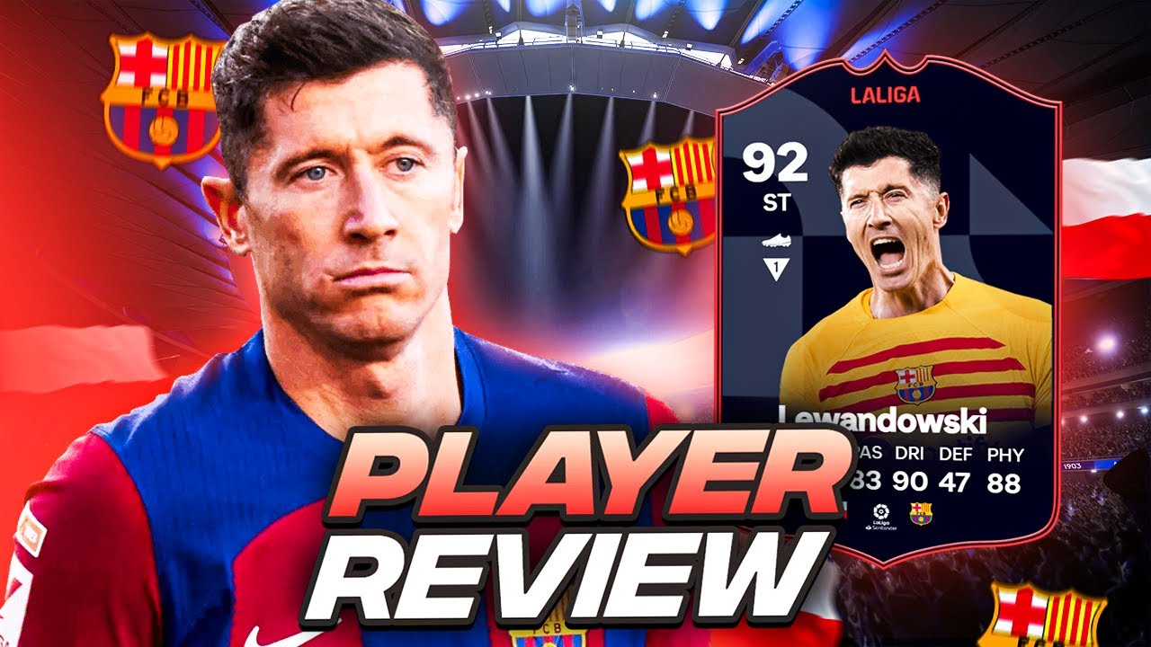 92 POTM LEWANDOWSKI SBC REVIEW LA LIGA PLAYER OF THE MONTH - FC 24 ULTIMATE TEAM