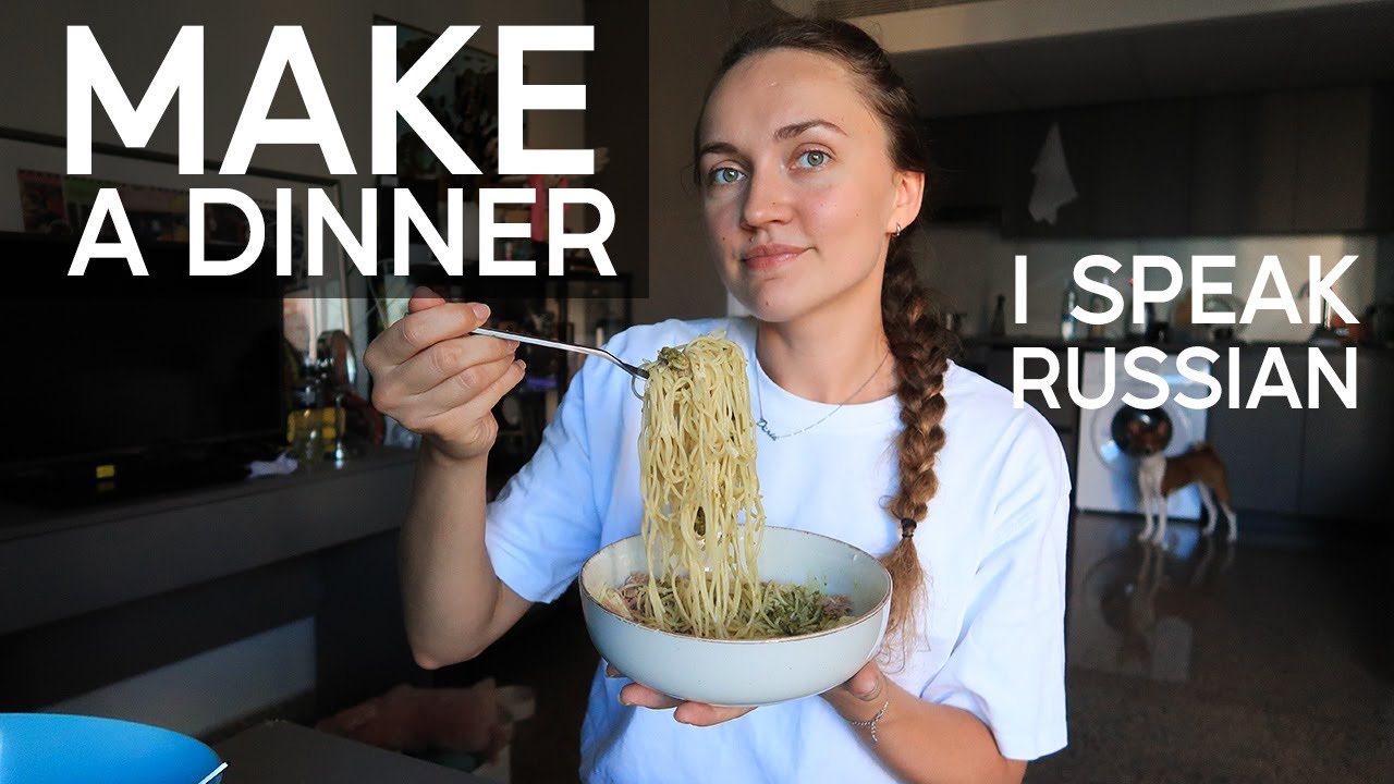 Basic words for making dinner in Russian | I speak Russian