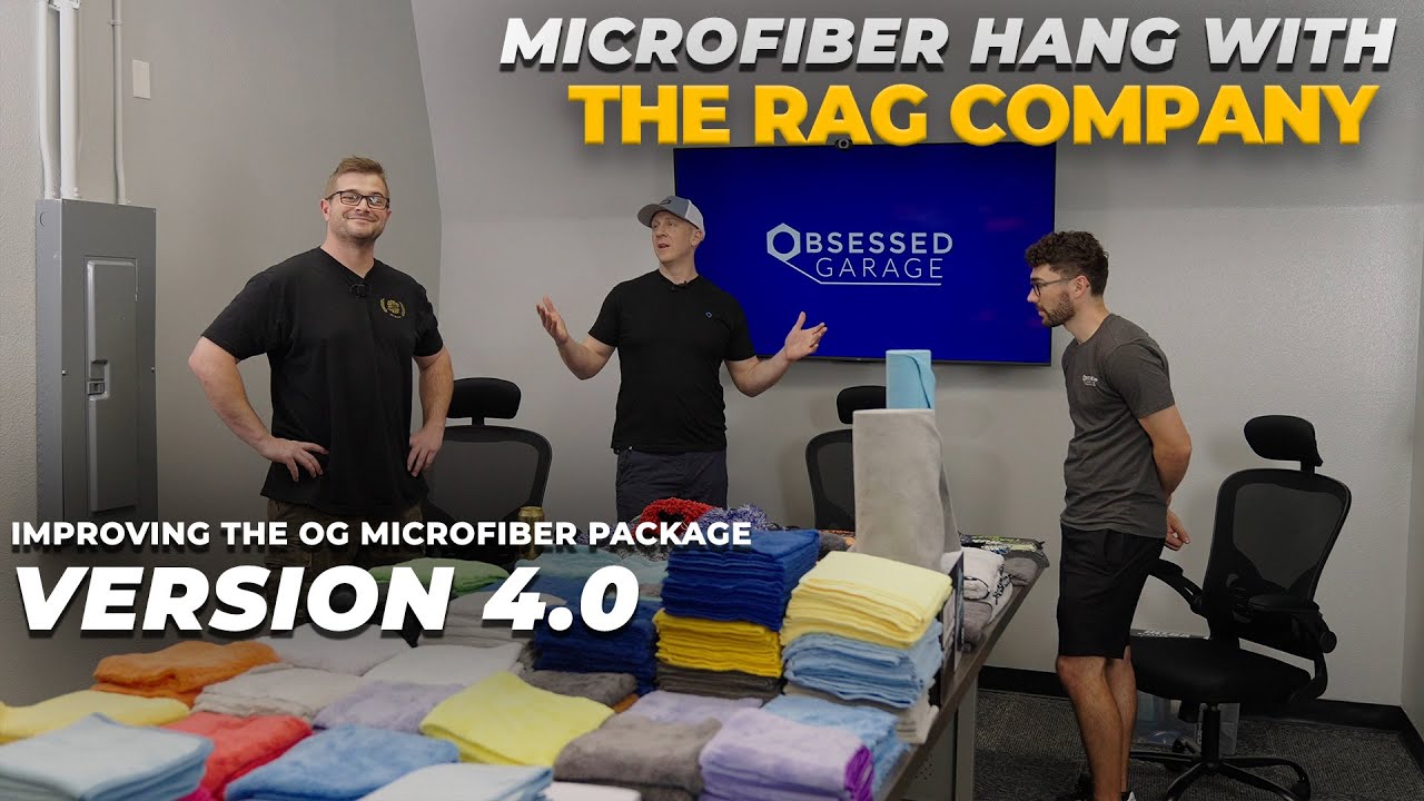 Microfiber Hang with The Rag Company: Improving the OG Microfiber Package