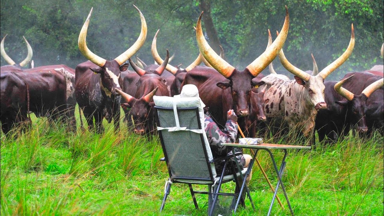 Museveni and family spent their Christmas holiday at the farm in Rwakitura, Kiruhura District