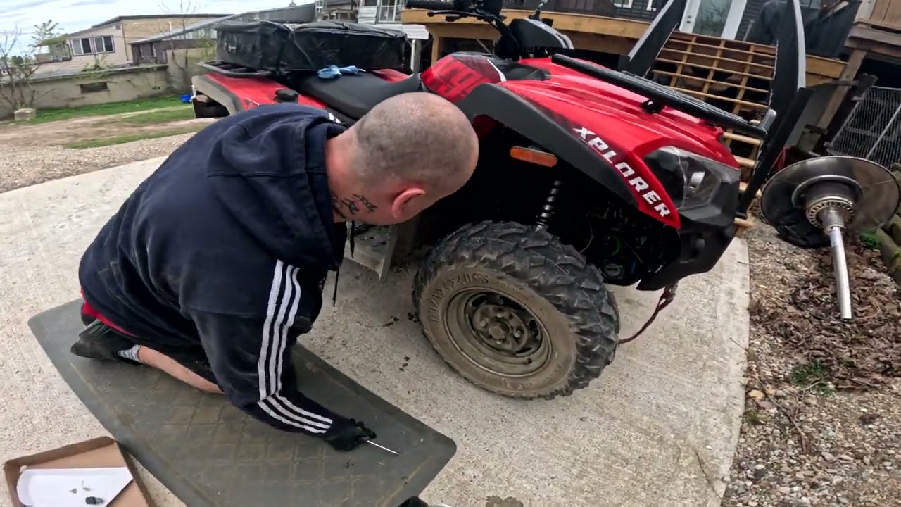 Argo Xplorer 700 ATV Oil Change - Part 1