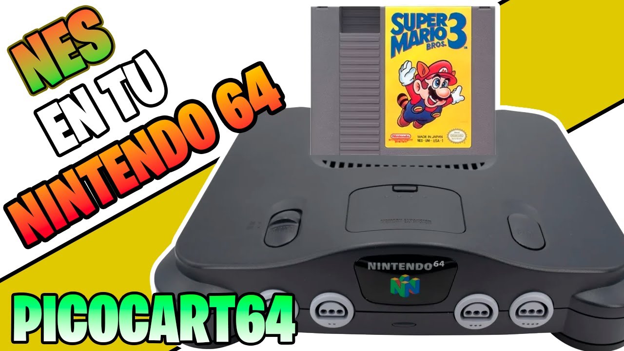 NES en tu Nintendo 64 con PicoCart64