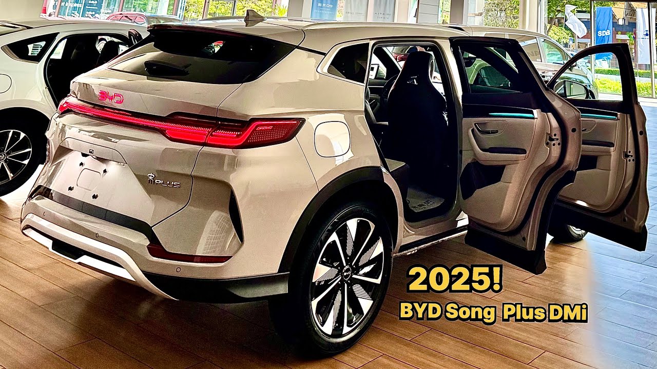 All-New 2025! New Premium BYD Song Plus Super DM-i : Higher Tech Comfort interior, Exterior Details