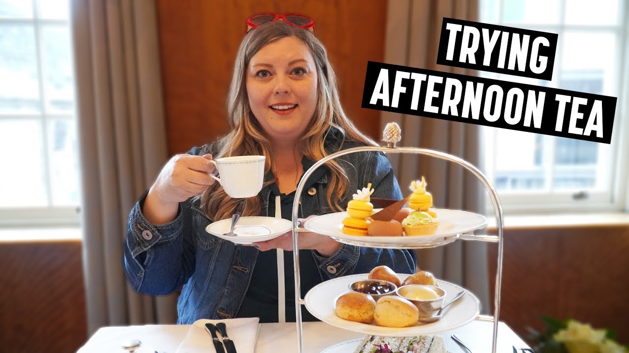Americans Try Afternoon Tea for the FIRST TIME (Betty's Tea Rooms York)