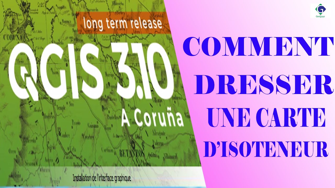 Carte d'isoteneurs Qgis 3.10