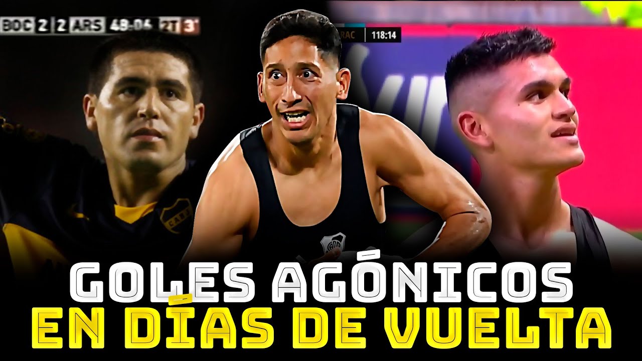 GOL AGÓNICO Y TÍTULO | Compilado (Fútbol Argentino)