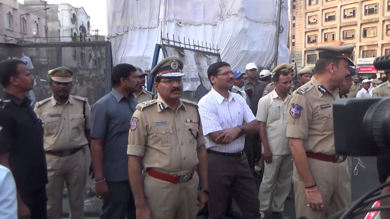 City Police tightened Security for Rama Navami Shoba Yatra