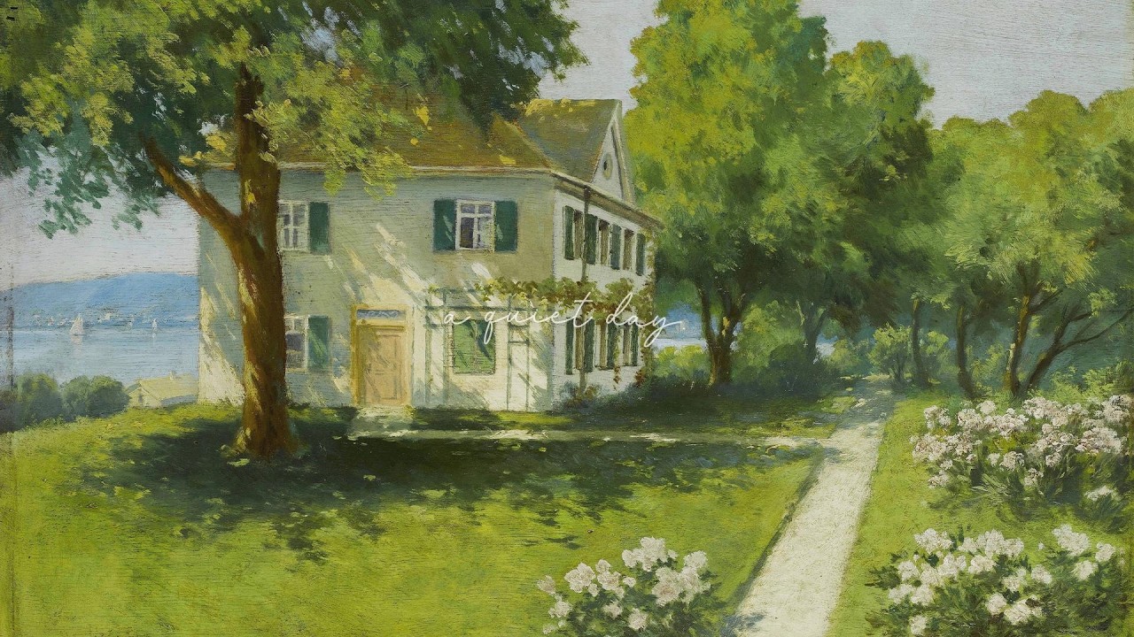 a playlist for reading while enjoying the calm of the sunlit garden