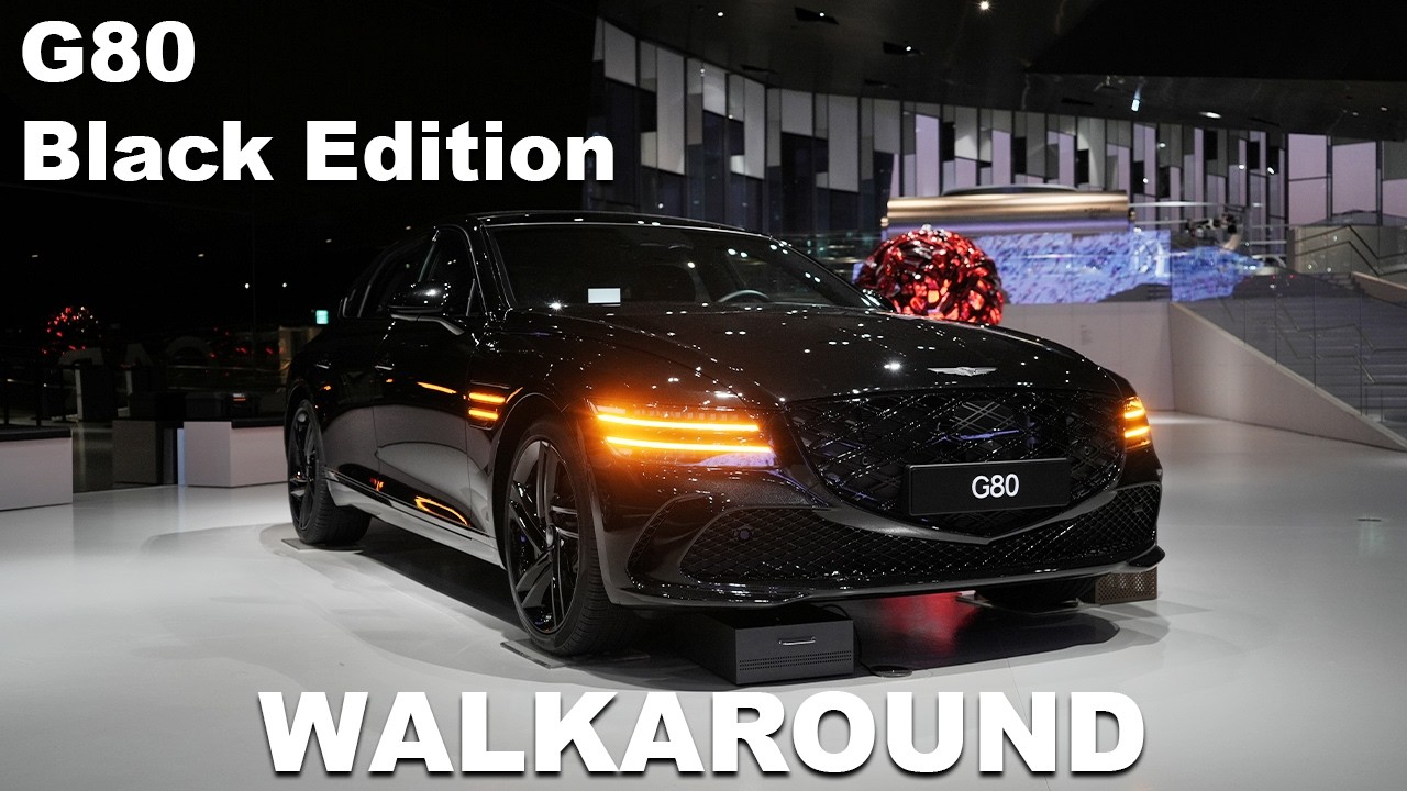 🔇 2026 Genesis G80 BLACK Edition FIRST LOOK &ndash; Full Walkaround of Exterior & Interior