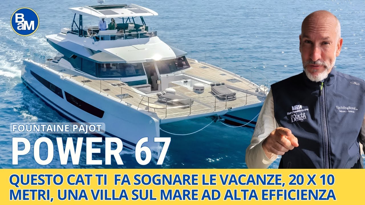 Fountaine Pajot Power 67, questo cat ti fa sognare le vacanze, 20 x 10 m di lusso e funzionalità