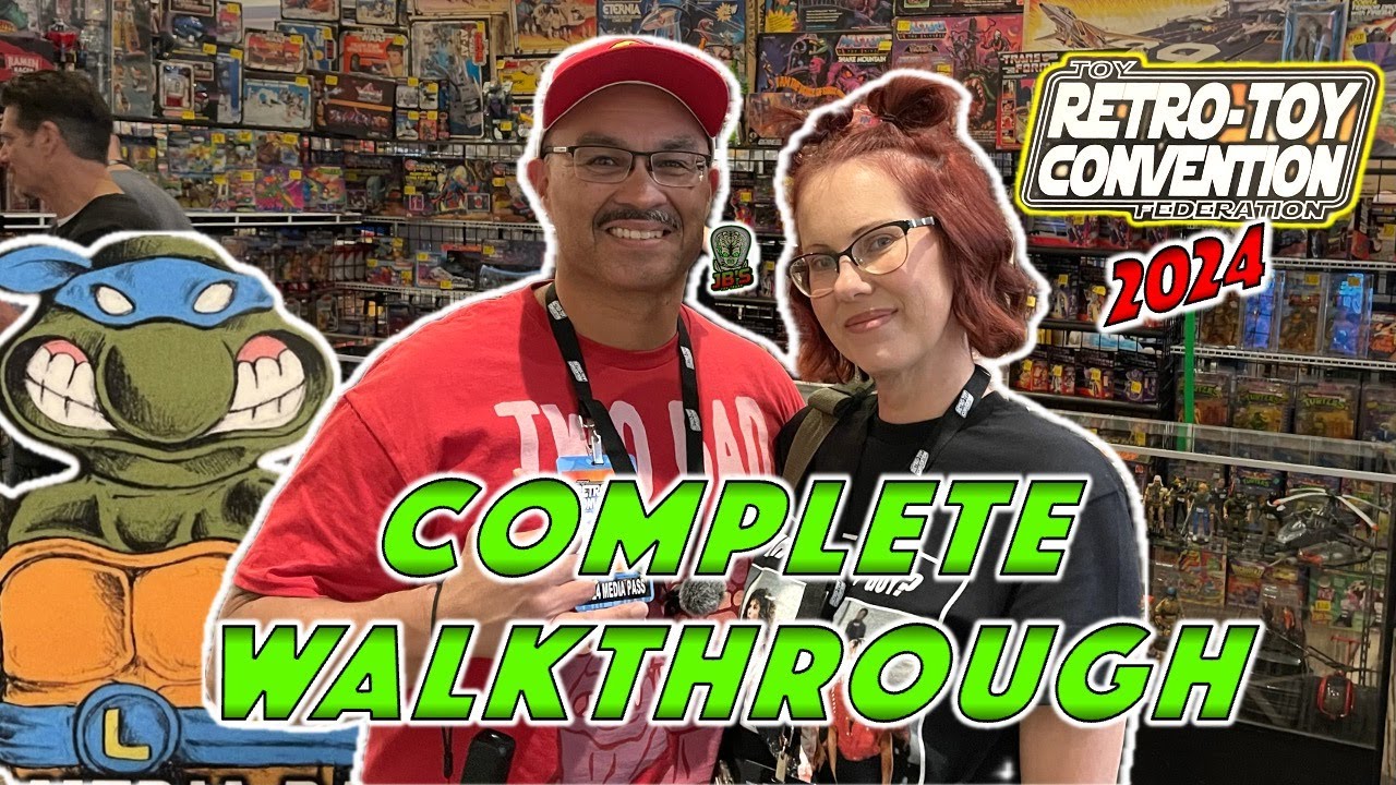 Retro Toy Convention 2024, Day 1, COMPLETE WALKTHROUGH!