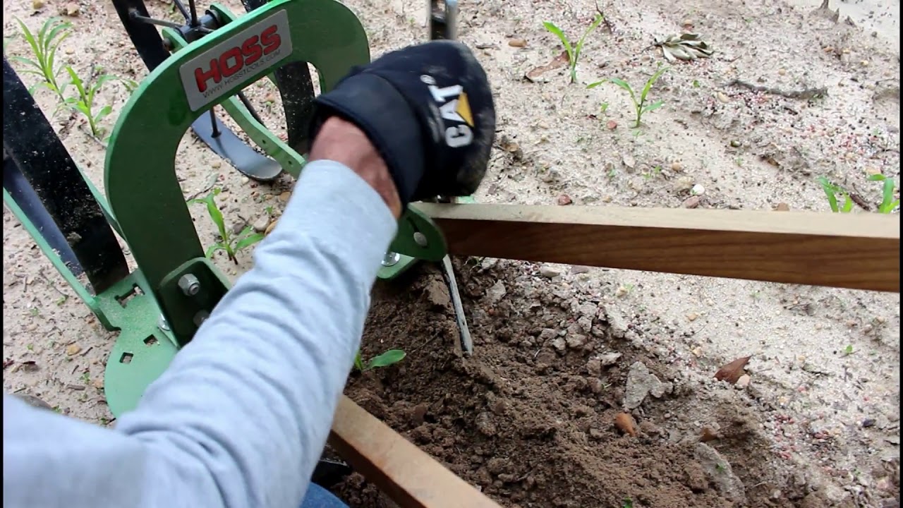 High Arch Wheel Hoe | Plowing Corn | Hoss Tools